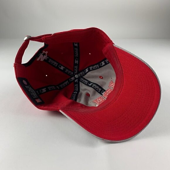 Iowa State Cyclones NCAA Red Gray Starter Relaxed Fit Adjustable Dad Hat - Picture 4 of 5